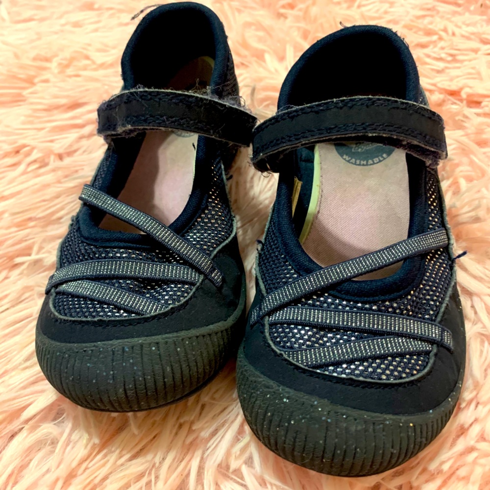 Navy girl shoes